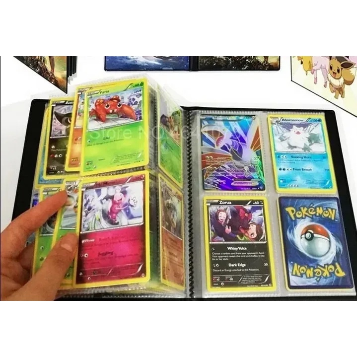 signmeili Pasta de cartas colecionáveis do Pokémon, álbum de