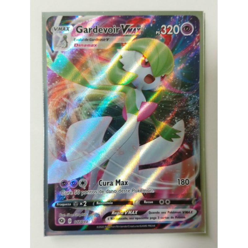 Carta Pokemon Gardevoir VMax 017/073 Caminho do Campeão