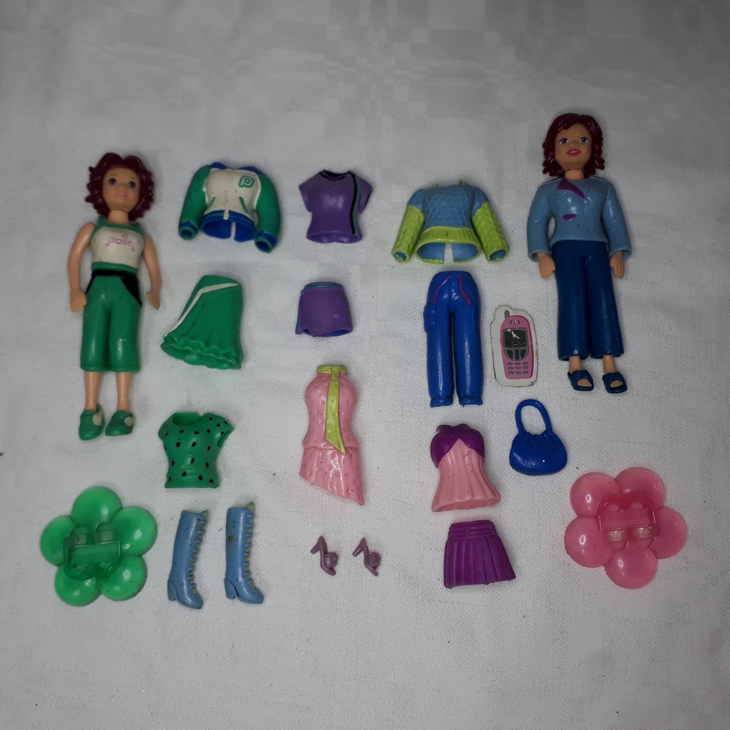 Boneca Polly Que Muda de Roupa Fácil, Brinquedo Polly Pocket Usado  81362020