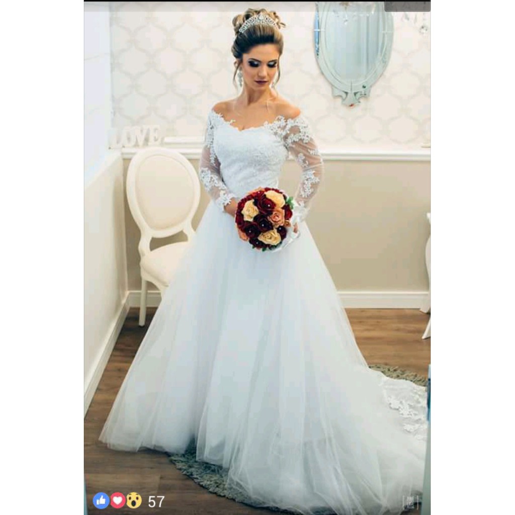 Vestidos de noiva casamento best sale na igreja