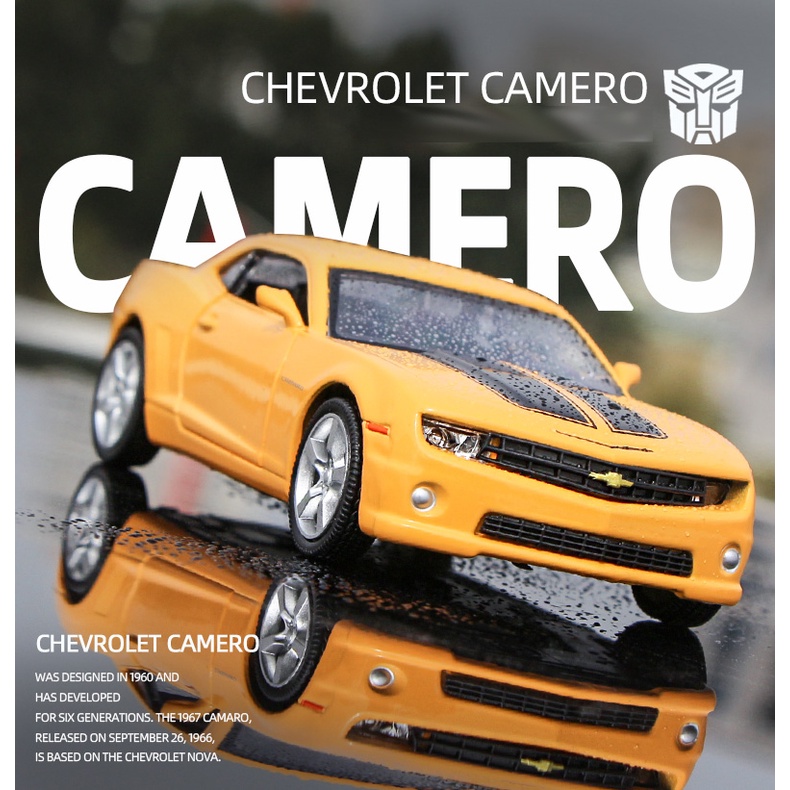 Modelo De Carro Mecânico Automático Smart RMZ CITY 1 : 36 Chevrolet Camaro Americano