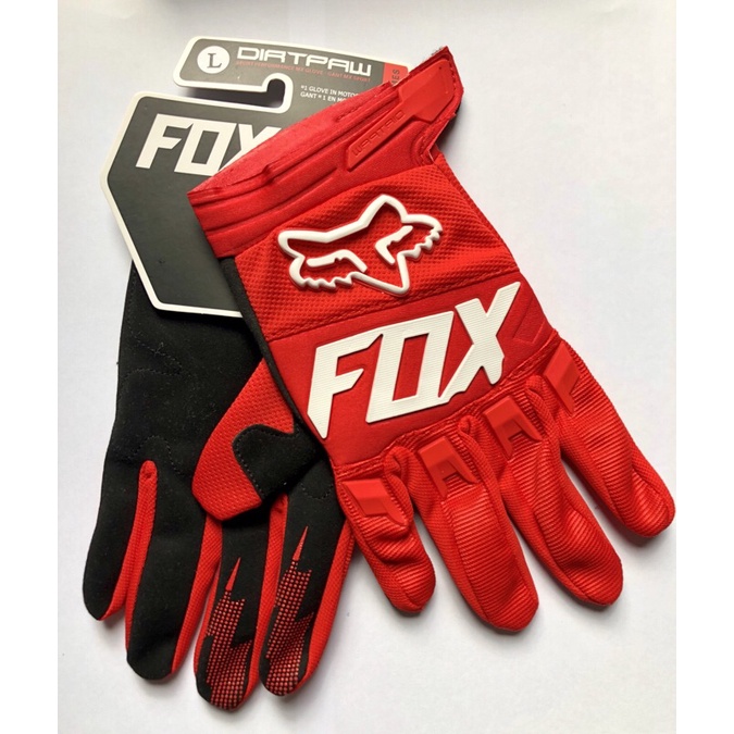 Luva FOX 2023 Dirtpaw Race Varias Cores Motocross Trilha Ciclismo / Original Fox Rancing