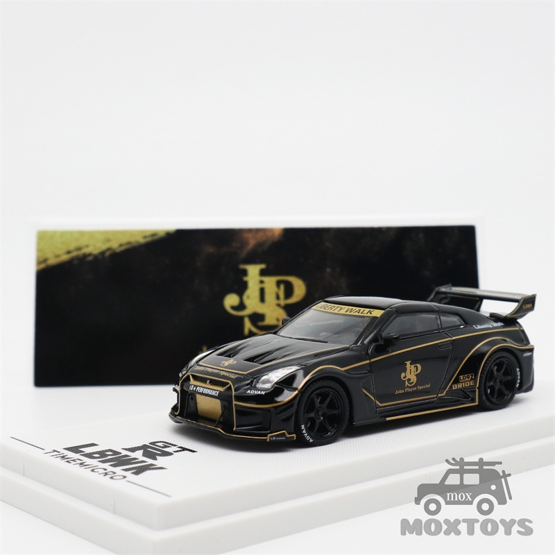 Presente 1: 64 Lbwk Nissan Gtr R35 Lb 3.0 Jps / Advan Diecast