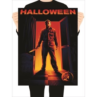 Big Poster Filme Michael Myers Halloween LO07 Tam 90x60 cm