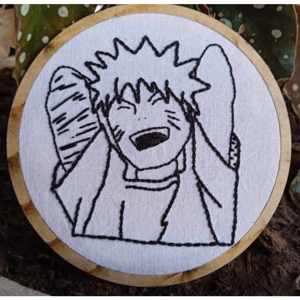 Bastidor bordado aldeias naruto  Produtos Personalizados no Elo7