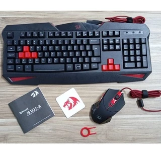 Kit Gamer Redragon Teclado e Mouse S101-2