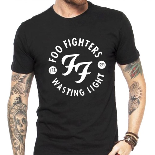 Camiseta Foo Fighters Wasting Light | Shopee Brasil