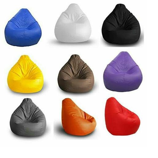 Pufe Puf Puff Pera Grande - Capa Sem Enchimento