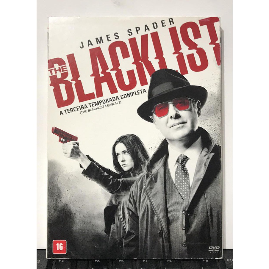 BOX DVD The Blacklist - A 3ª - A Terceira Temporada Completa em Seis ...