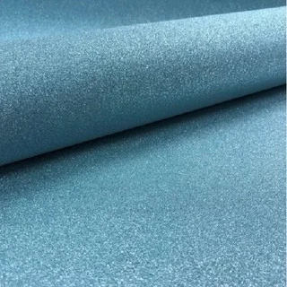Papel Contact Adesivo Plástico Com Glitter Azul Claro - 1 metro X 45 cm de largura