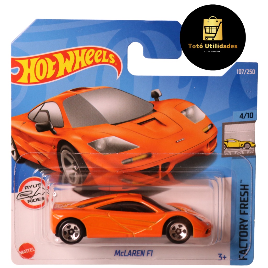 Hot Wheels McLaren F1 grt Carro Corrida Colecionável Mattel em