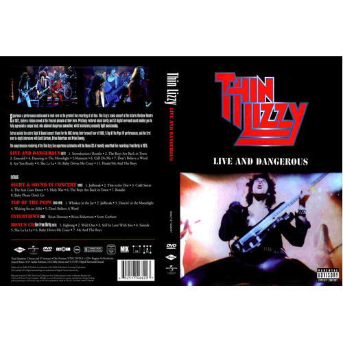 THIN LIZZY LIVE AND DANGEROUS 8枚組CD Thin Lizzy – Live And Dangerous – 2 x CD (Expanded , Deluxe