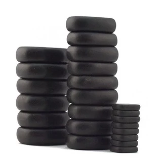 Kit Pedras Quentes Vulcânicas pedra Para Massagem Massoterapia Basalto Termoterapia