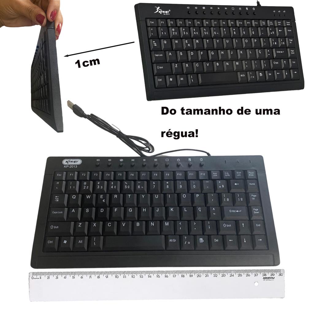 Mini Teclado Cfio Compacto Multimidia Ultra Fino Knup P Notebook E Computador Shopee Brasil 6091