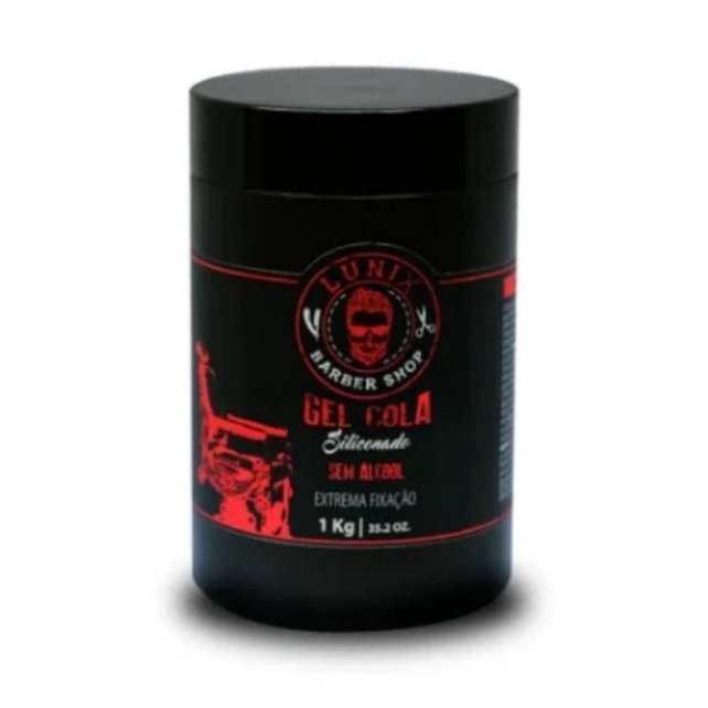 BARBER SHOP GEL COLA SEM ALCOOL 1KG | Shopee Brasil