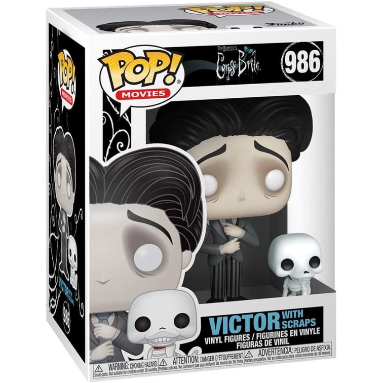 Funko Pop! Filmes Noiva Cadáver Victor With Scraps Nº986
