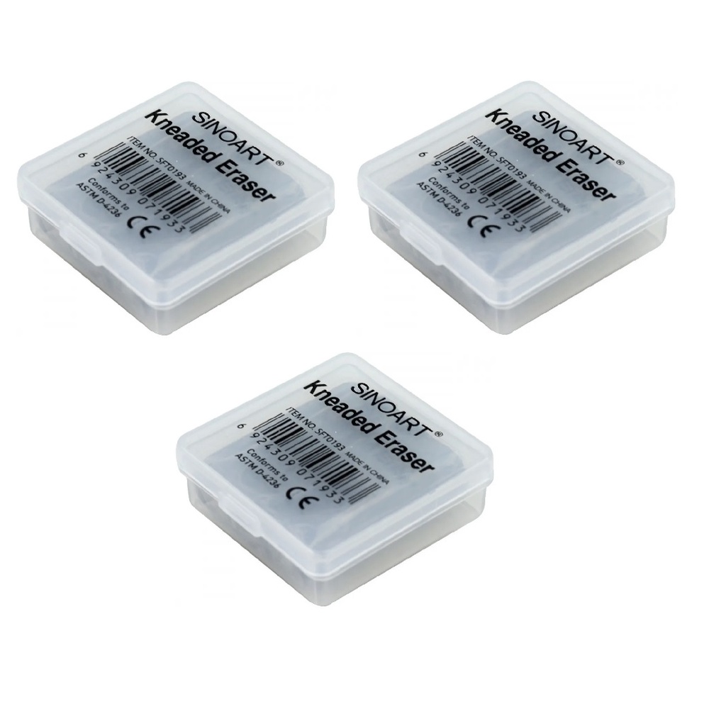 Borracha limpa Tipo Sinoart SFT0193 3 unidades