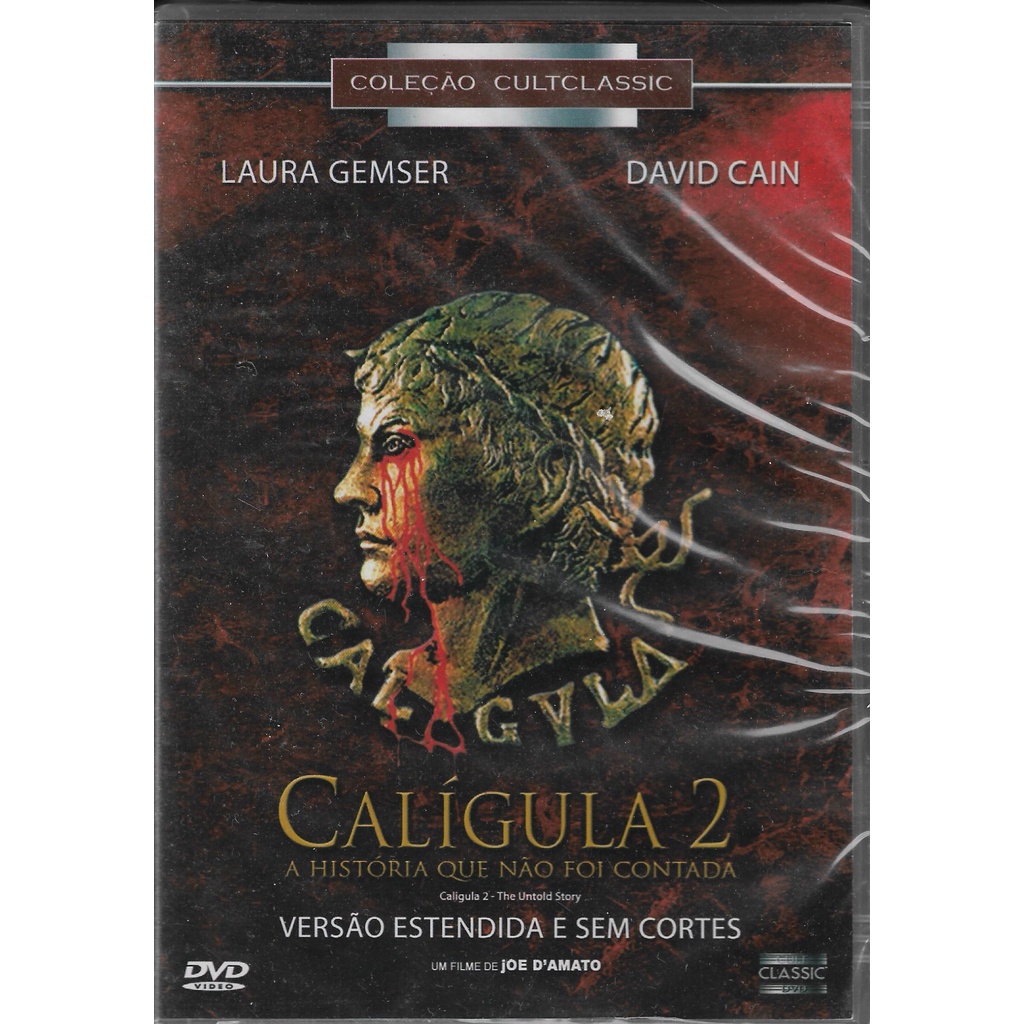 DVD Calígula 2 - A História Que Não Foi Contada - Produto Novo Lacrado |  Shopee Brasil