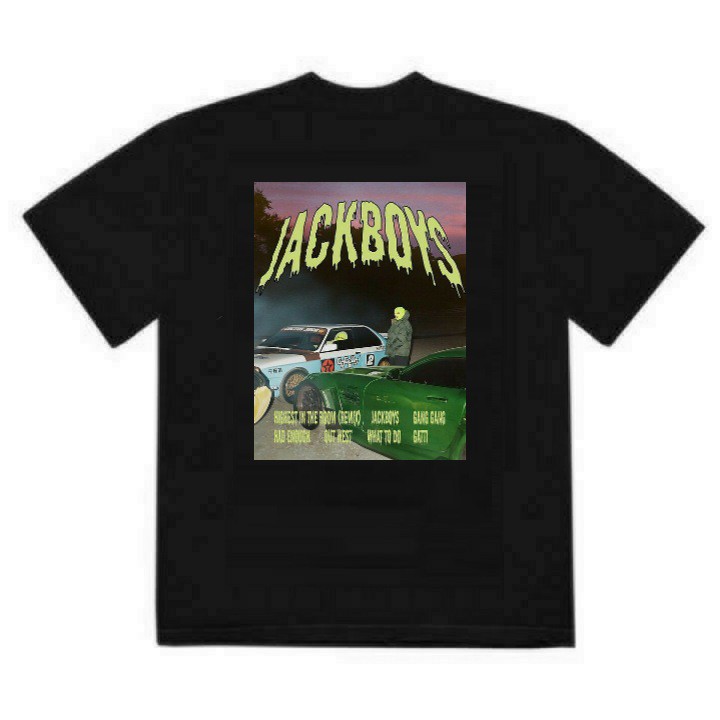 Camiseta Jack Boys Travis Scott Kid Cudi Quavo Sheck Wes So Faygo Album