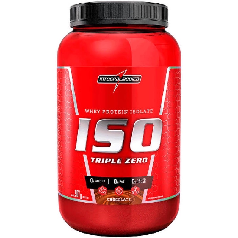 Whey Isolado Iso Triple Zero 907g Integralmedica Diversos Sabores