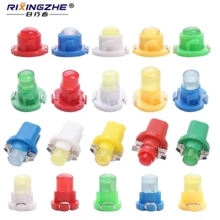 10 Pcs B8.5D T3 T4.2 T4.7 Carro Levou Painel Do Carro Instrumento Cluster Painel De Luz Do Carro Medidor De Traço Lâmpada Azul Vermelho Verde Amarelo