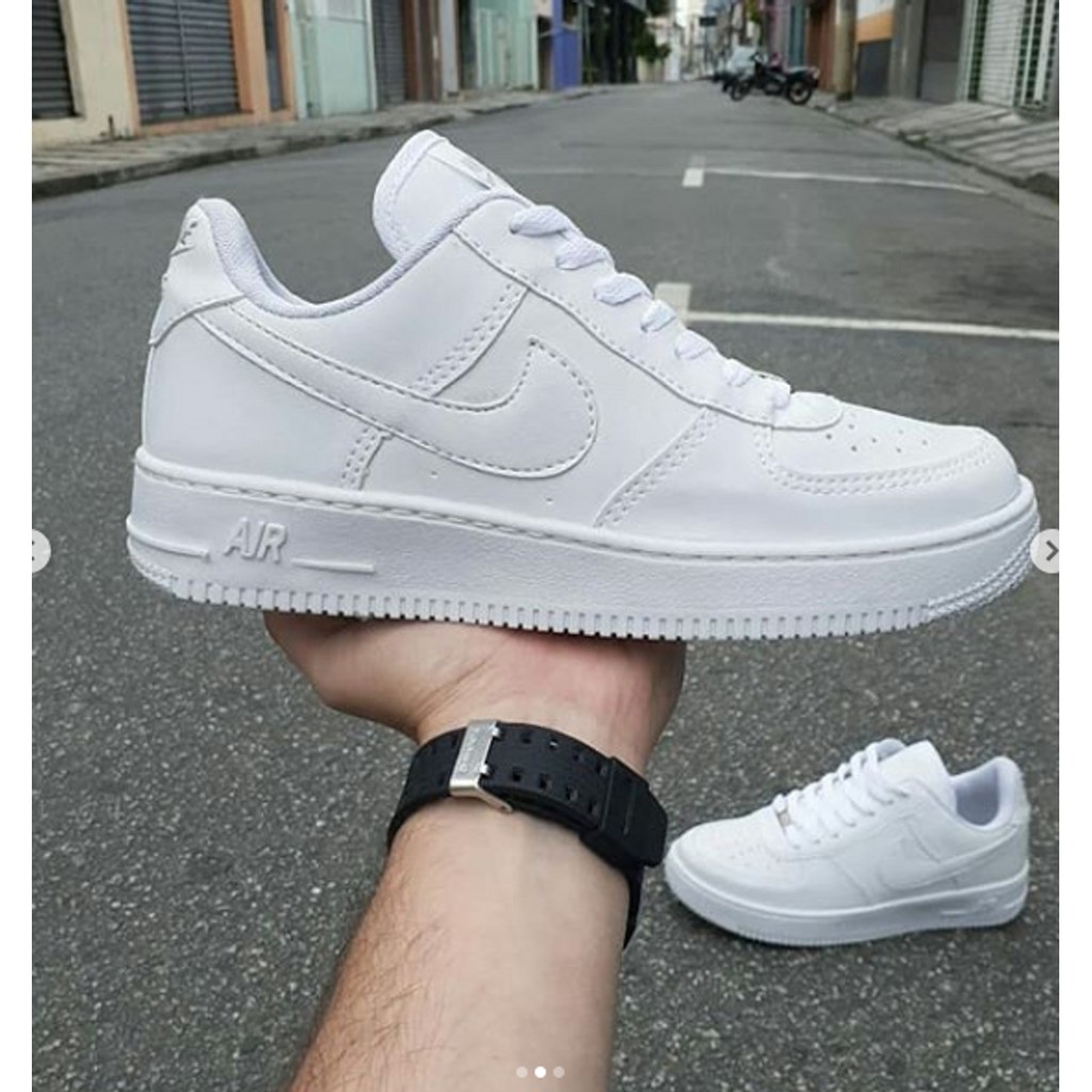 Tênis Nike Air Force Branco Unissex - PROMOÇÃO