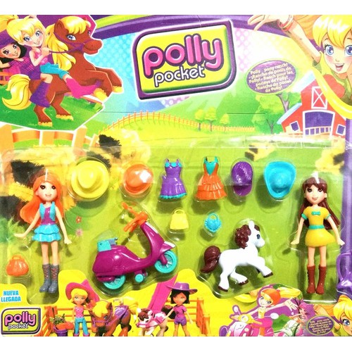 Polly Pocket Boneca de Aventura GDL97 Mattel Conjunto Acessórios