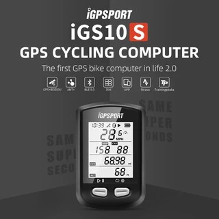 IGPSPORT iGS10S Velocímetro Computador Sem Fio GPS Ciclismo IPX6 Bluetooth À Prova D'água 5.0 ANT + Bicicleta Acessórios Esportivos