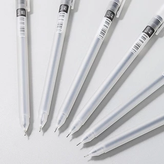 1pcs Caneta Gel 0,5mm Preto Vermelho Azul Tinta Assinatura Canetas De Escrita