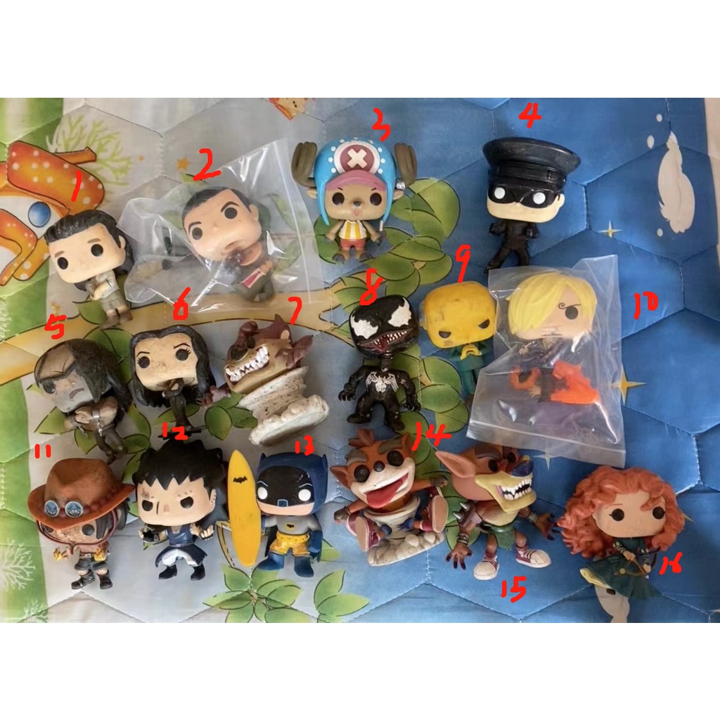 funko pop Star Wars Naruto Harry Potter One Piece Ring King Genuine ...