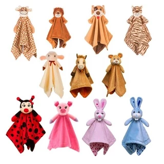 Naninhas Para bebê Com Porta Chupeta Bichinhos 100% Algodão Diversas Estampas em Oferta na Shopee