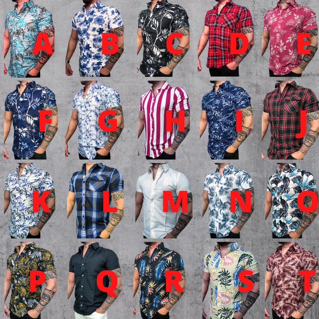 Camisa florida hot sale social