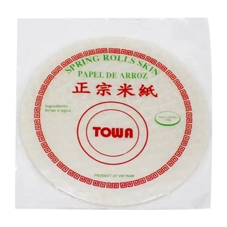 Papel de Arroz Rolinho Primavera Harumaki Rice Paper Towa 340g - Healthy's Alimentos