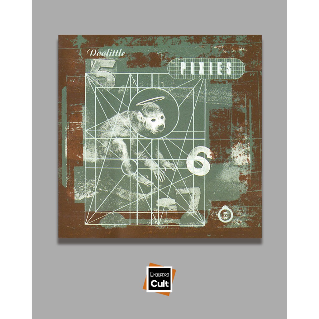 Placa Decorativa 20x20cm Pixies