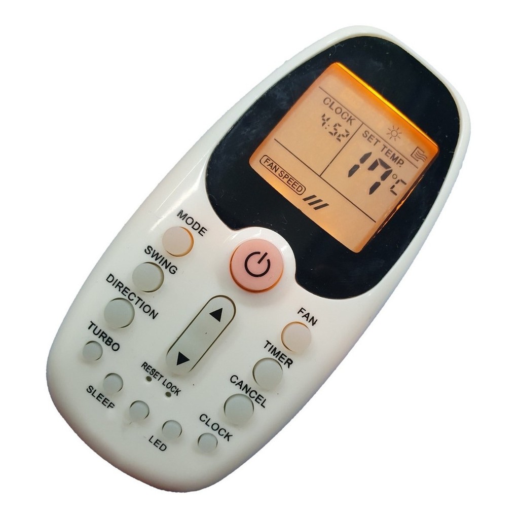 Controle Remoto do Ar Condicionado Midea 38MTCB07M5, 42MTCB07M5 ...