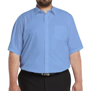 Kit 3 Camiseta Social Extra Grande Manga Curta Camisa Social Plus Size Camisa Masculina Social Extra GG Blusa Social Plus Size Esporte Fino