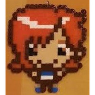 Chaveiro / Imã / Peça decorativa Going merry one piece navio perler beads  hama beads luffy anime pixel art 8bits