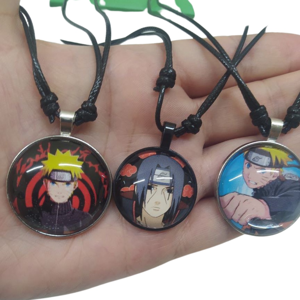 Em promoção! Anime Naruto Sharingan Do Olho Colar Para Mulheres, Homens  Charme Jóias Uchiha Itachi Cosplay Colares Com Pingente De Brinquedos Para  As Crianças Presentes