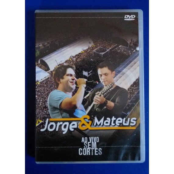 DVD Jorge & Mateus Ao Vivo Sem Cortes | Shopee Brasil