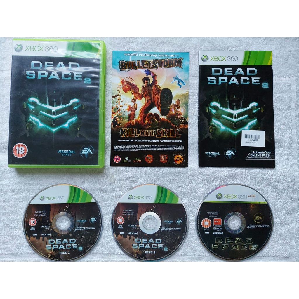 Jogo Mídia Física Dead Space 3 Ea Xbox 360 Retrocompativel