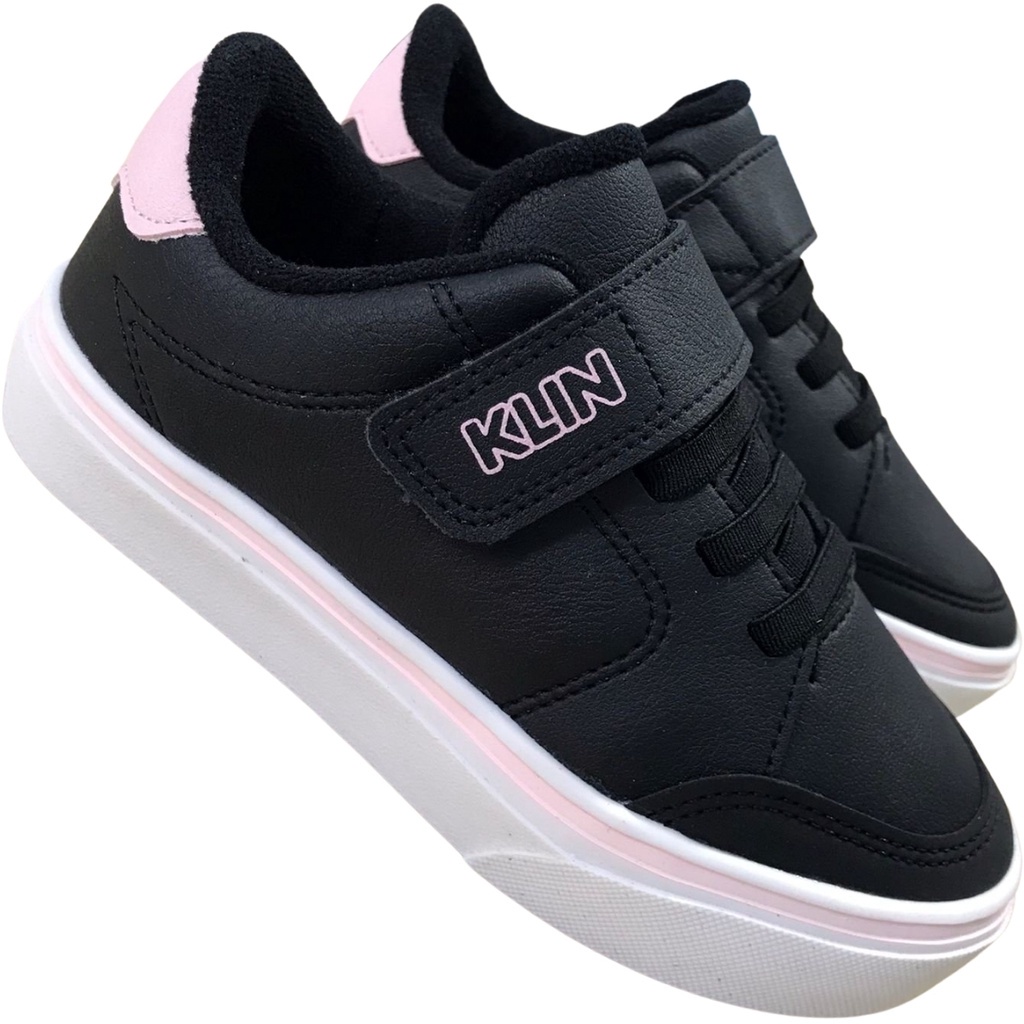 Tenis klin best sale preto feminino