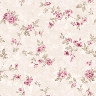 Papel De Parede Quarto Casal Floral Delicado Autoadesivo 1mx50cm