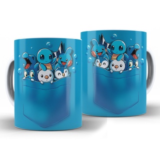 Pokemon - Caneca de cerâmica tipo água Pokémon ㅤ, MERCHANDISING