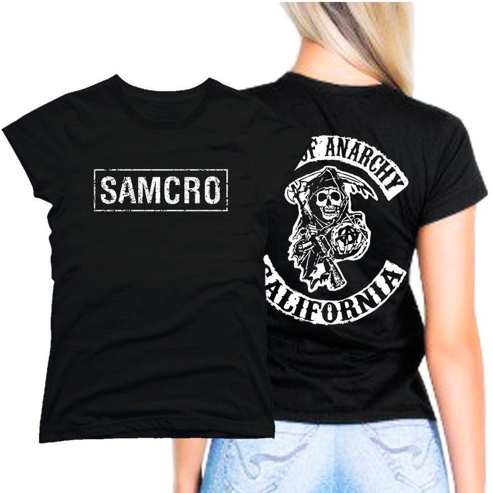 Babylook Sons Of Anarchy Samcro,filhos Da Anarquia Algodão