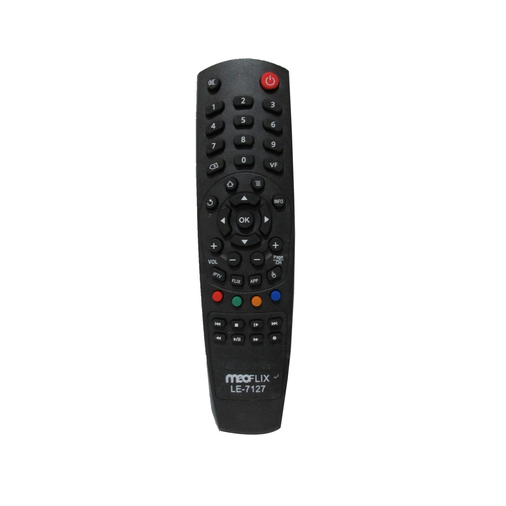 Controle Remoto Smart Tv Flix Black Ultra Hd Le7127 | Shopee Brasil