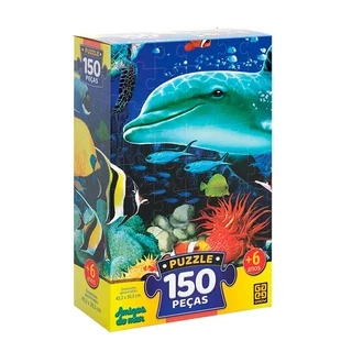 Quebra Cabeça 150 Peças Amigos do Mar 03471 - Grow