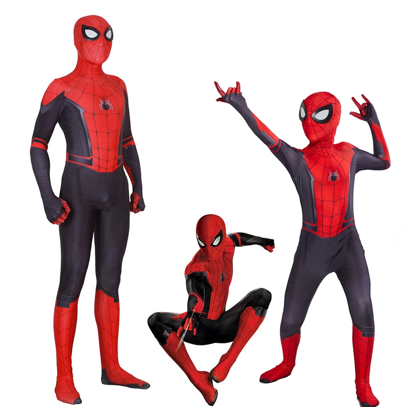 Spider Man Cosplay Macacão Infantil, Peter Parker Desenhos Animados, Traje  de Halloween separado, Fato com capuz, Holiday Play, Presente incrível -  AliExpress