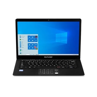Notebook Legacy com Windows 10, Intel Quad 4GB 64GB 14,1 Pol. HD, Cinza + Microsoft 365 Personal com 1TB - PC312
