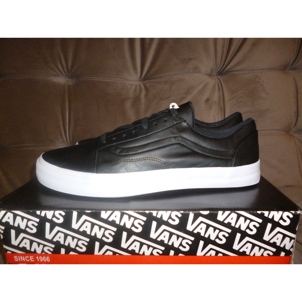 Vans old best sale skool couro