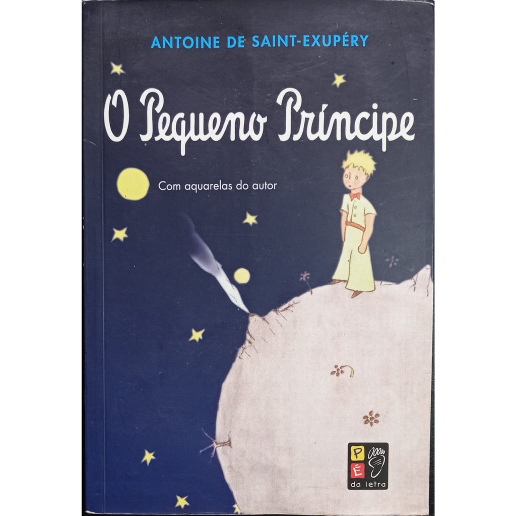 Livro O Pequeno Príncipe - Capa Azul - Antoine de Saint-Exupéry ...